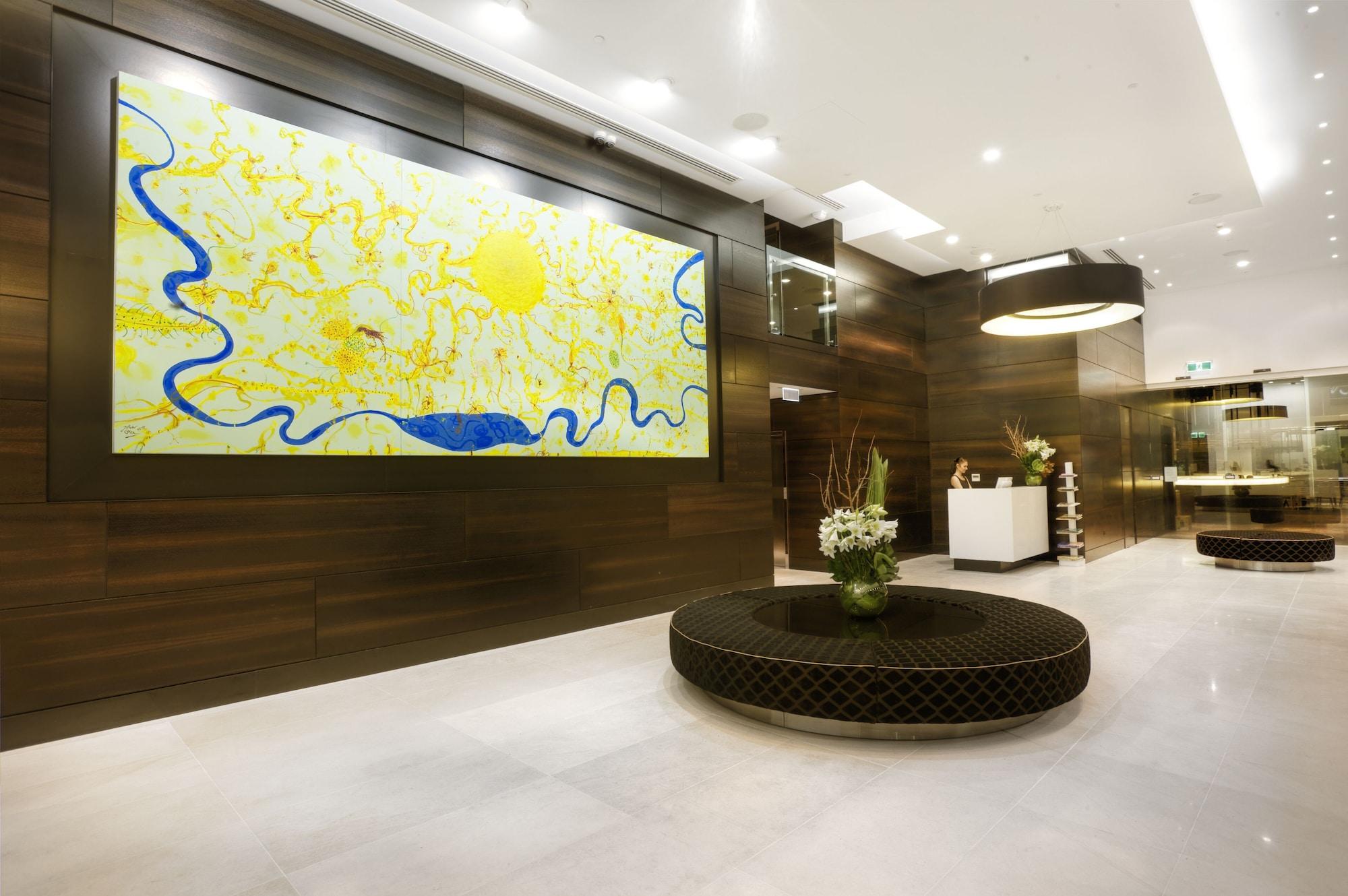 The Olsen Melbourne Art Series Wnętrze zdjęcie The lobby of the hotel